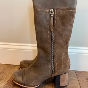 Sorel Addington waterproof Tall Leather Boots